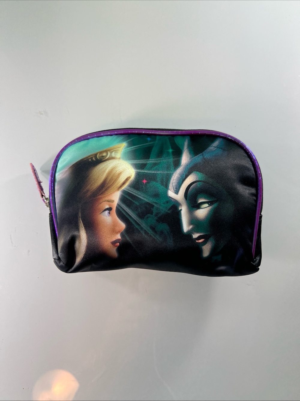 Disney Villains Purple Trim Cosmetic Pouch